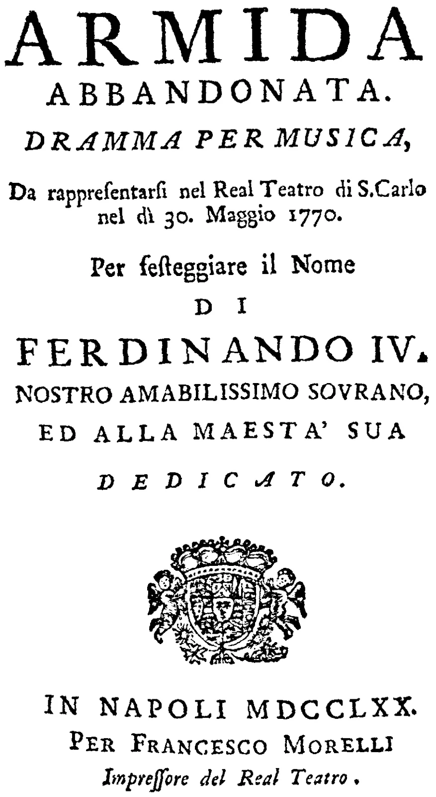 Armida abbandonata