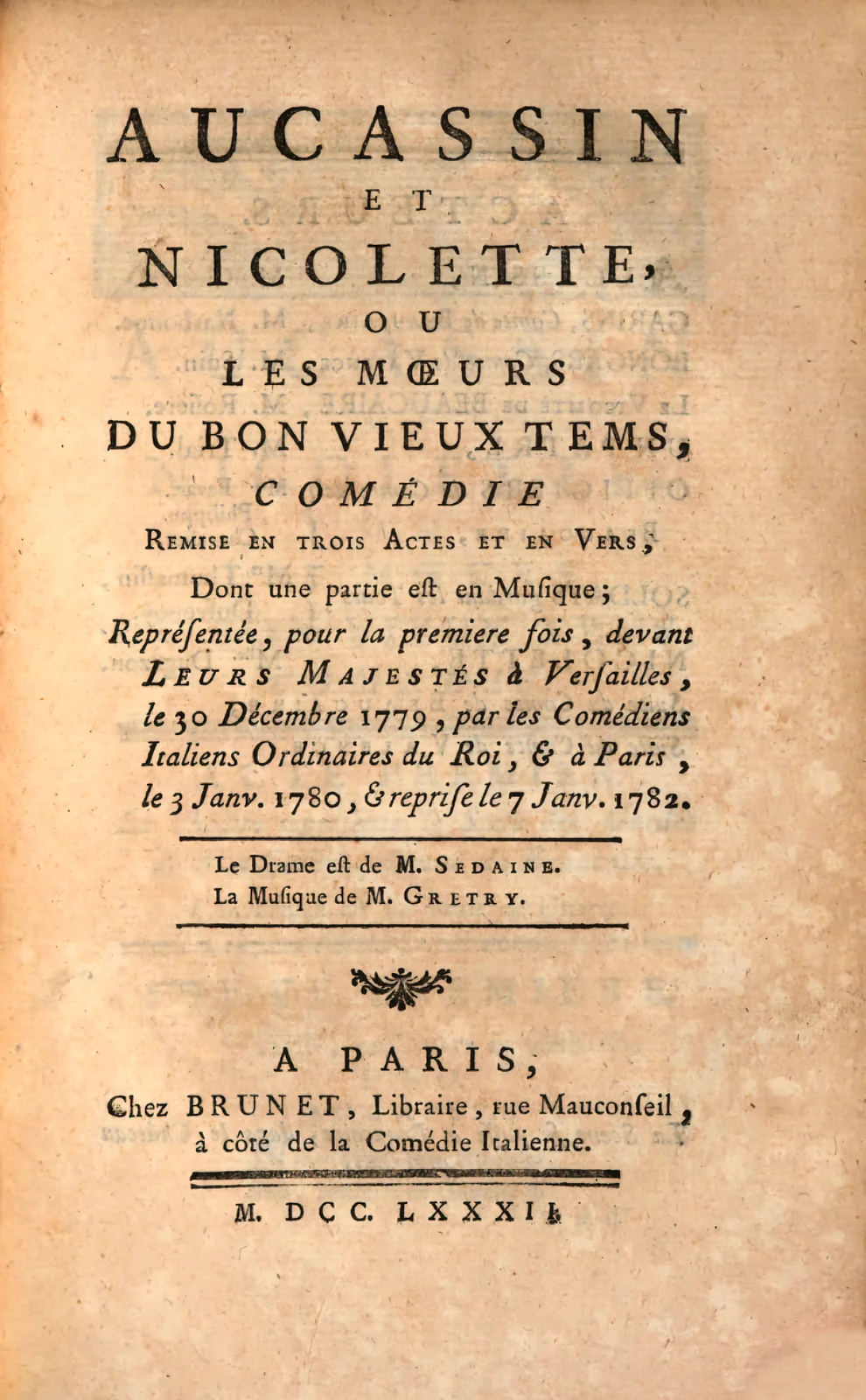 Aucassin et Nicolette