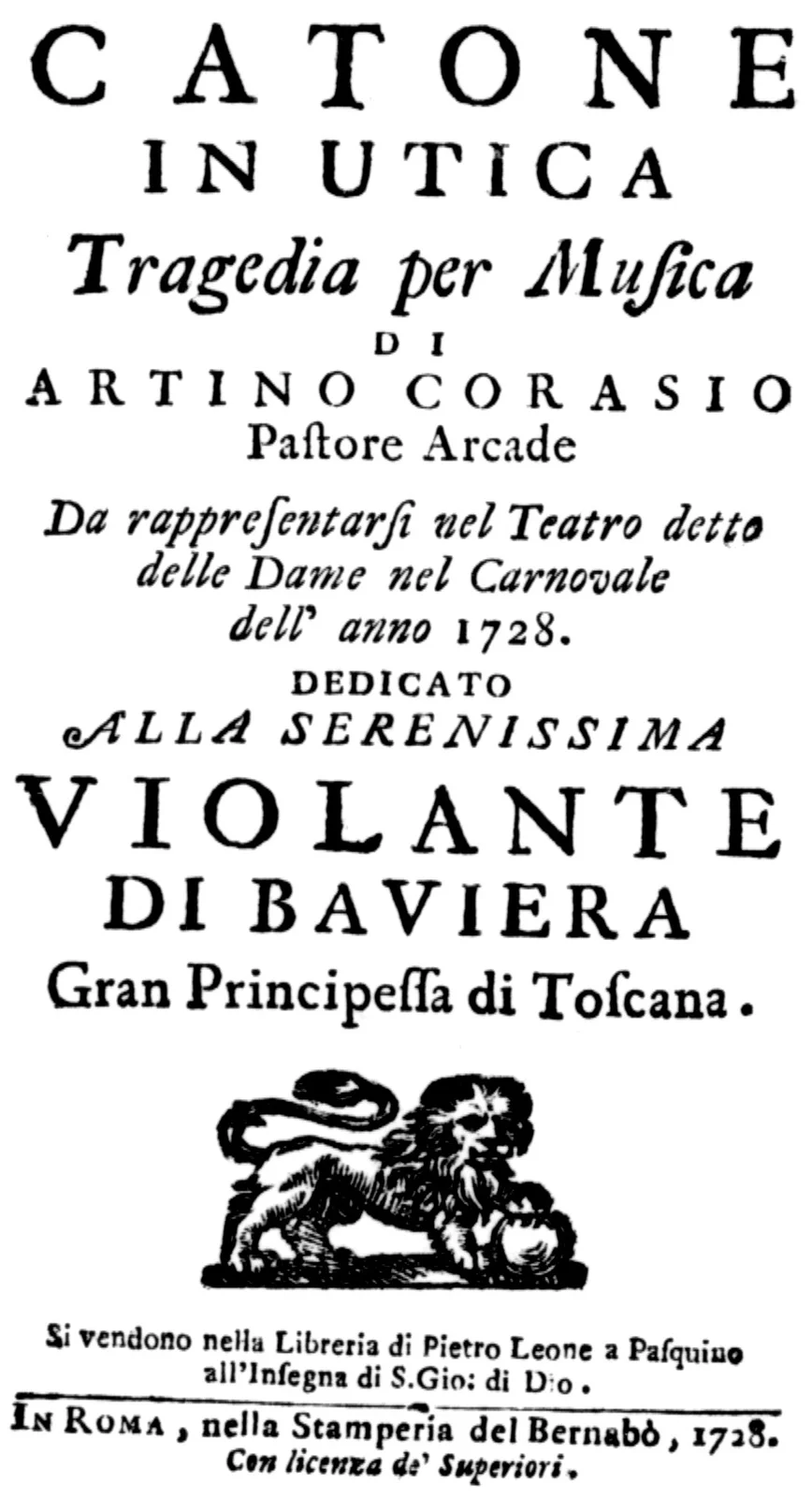 Catone in Utica