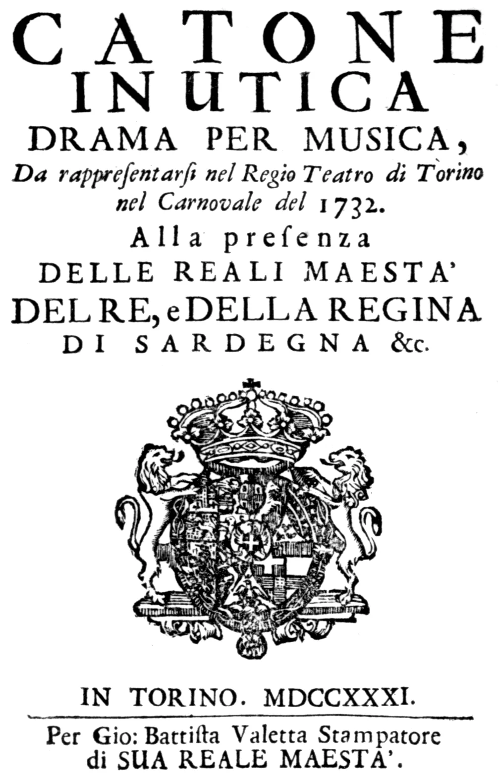 Catone in Utica