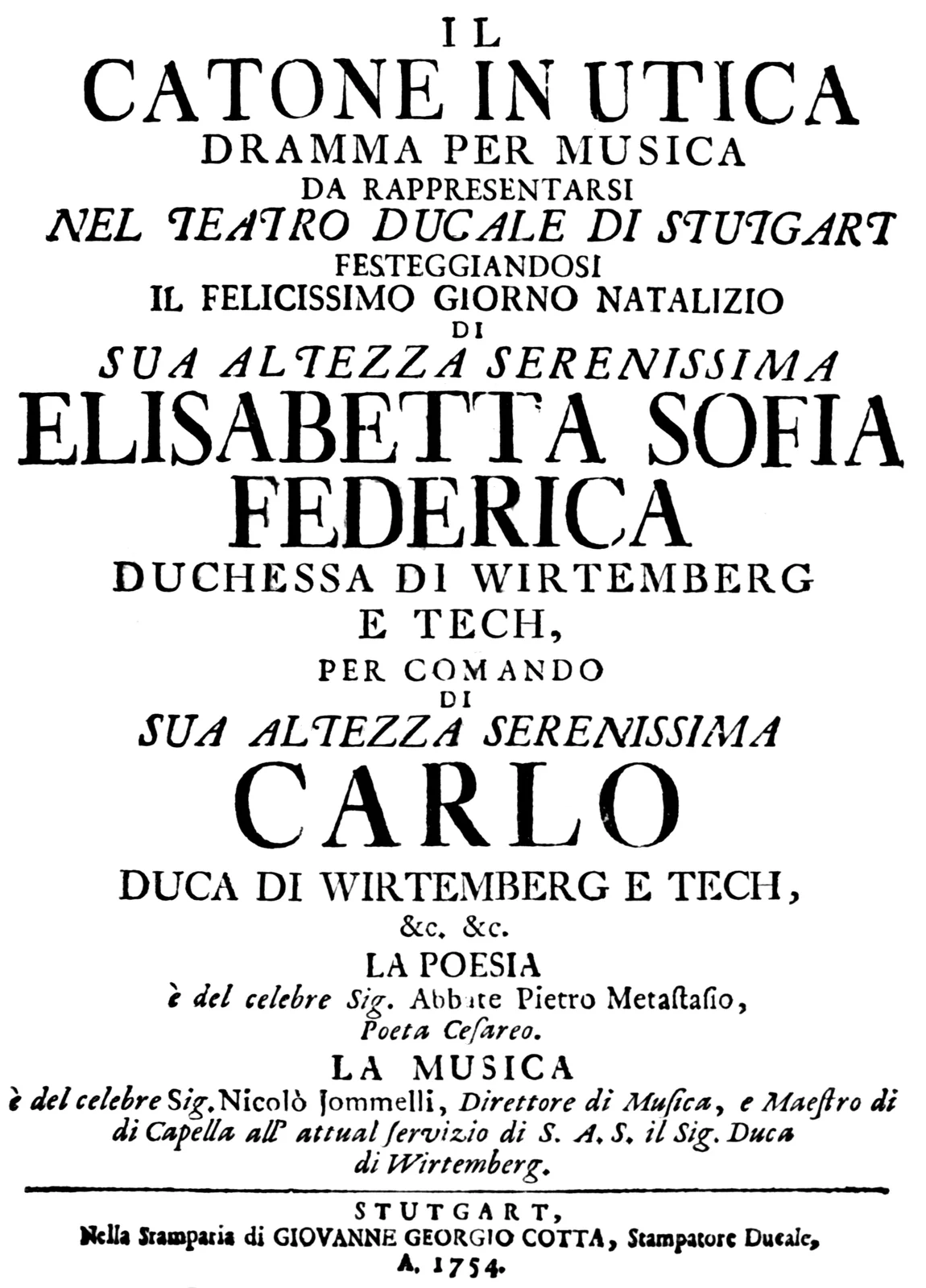 Catone in Utica