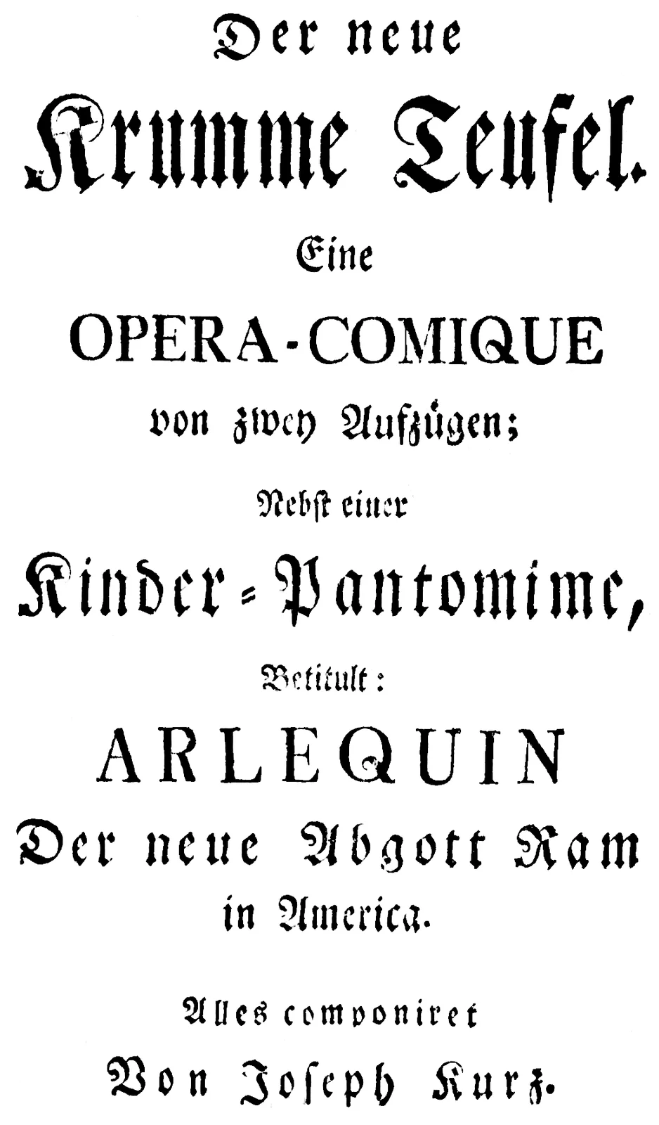Der krumme Teufel