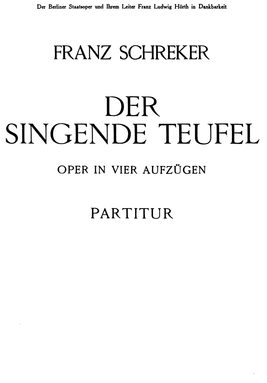 Der singende Teufel