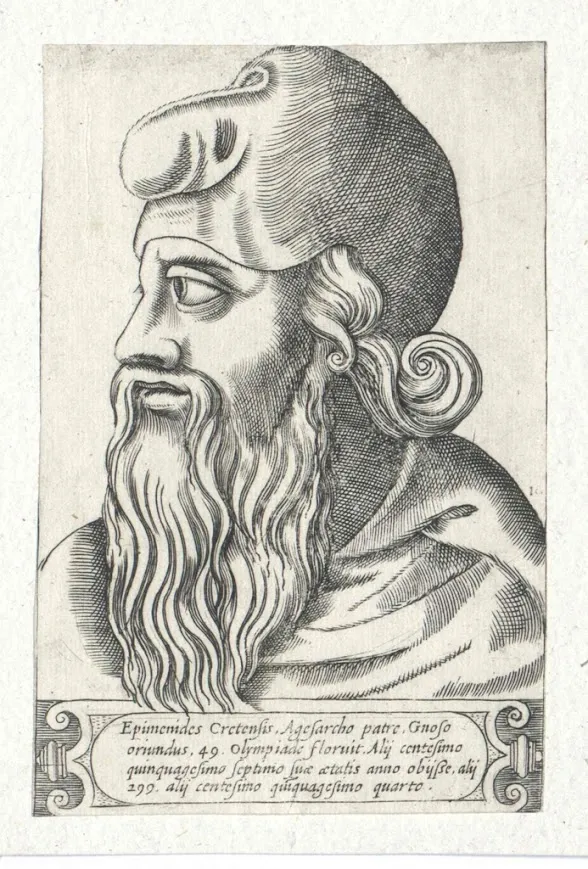Des Epimenides Erwachen