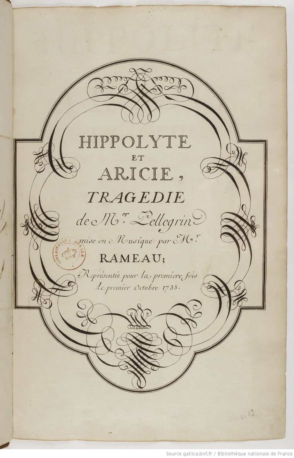 Hippolyte et Aricie