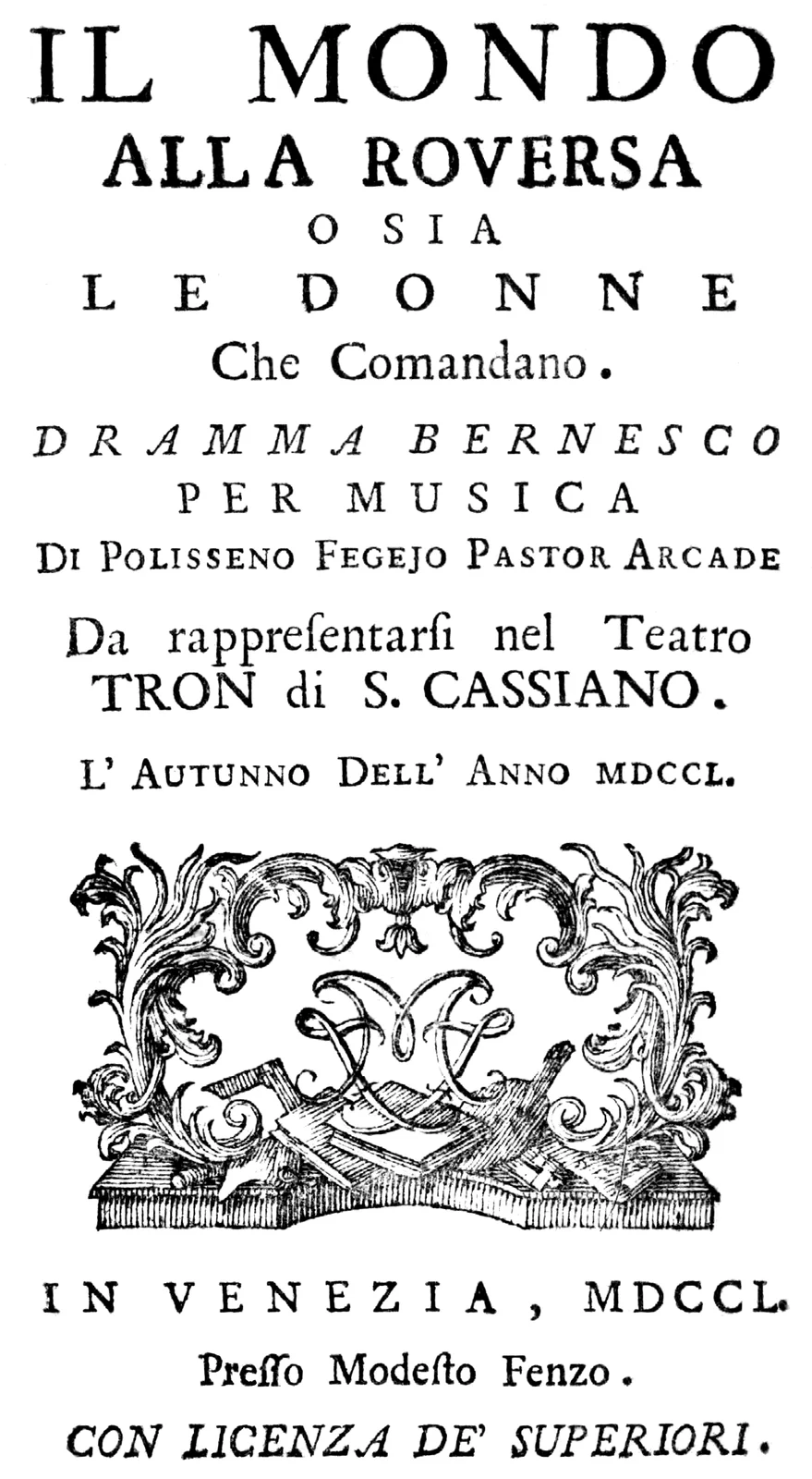 Il mondo alla roversa