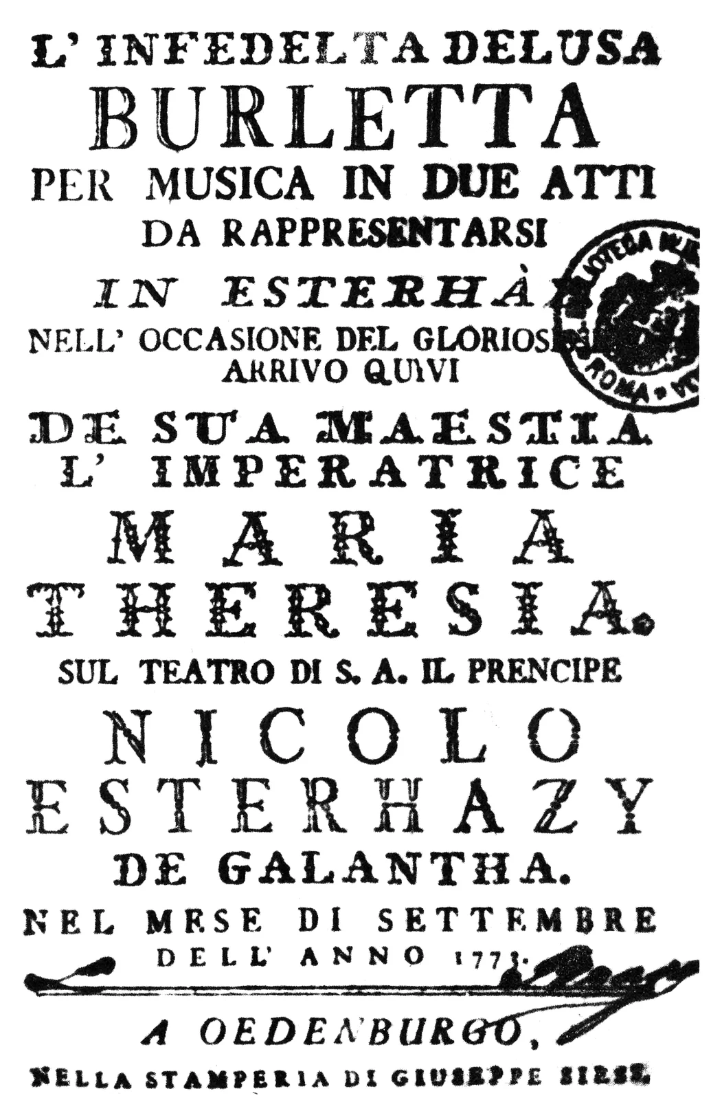 L'infedeltà delusa