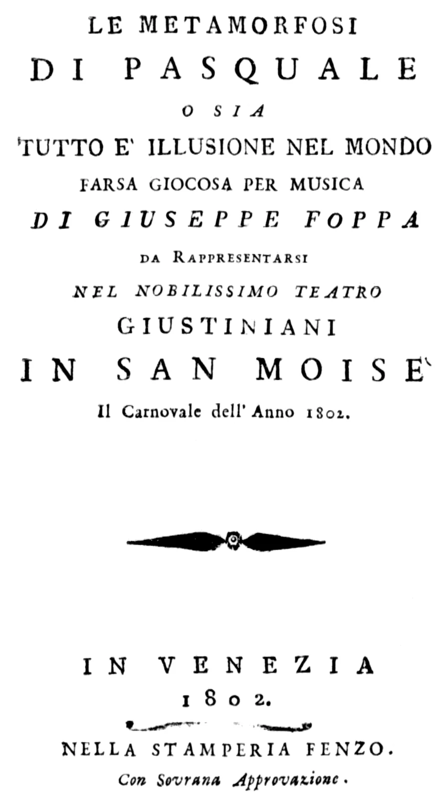 Le metamorfosi di Pasquale