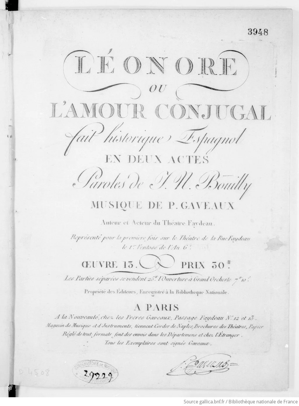 Léonore, ou L'amour conjugal
