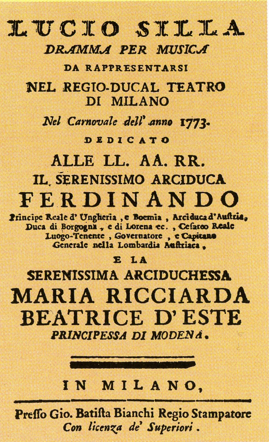 Lucio Silla