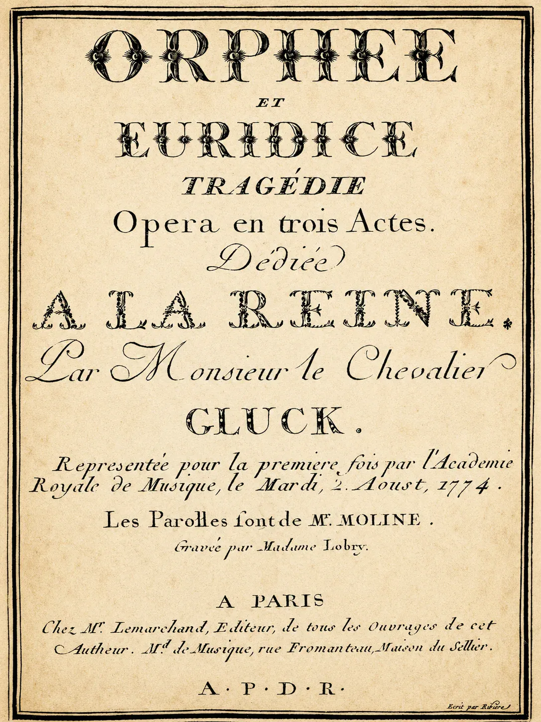 Orfeo ed Euridice
