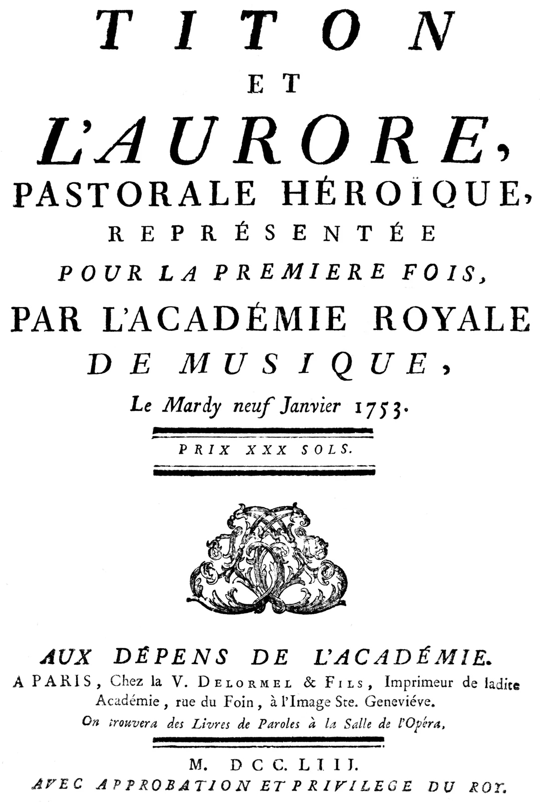 Titon et l’Aurore
